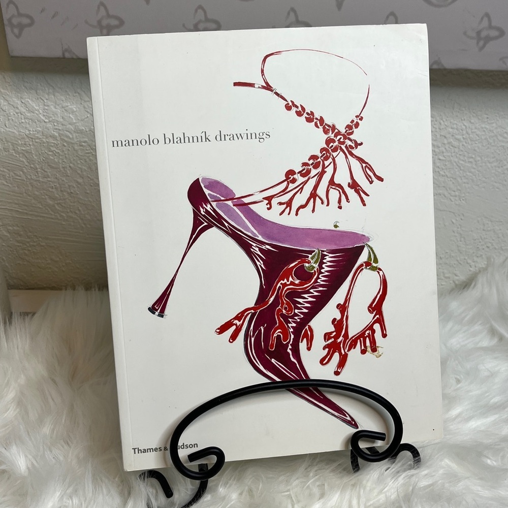Manolo Blahnik Drawings Book 
Vintage